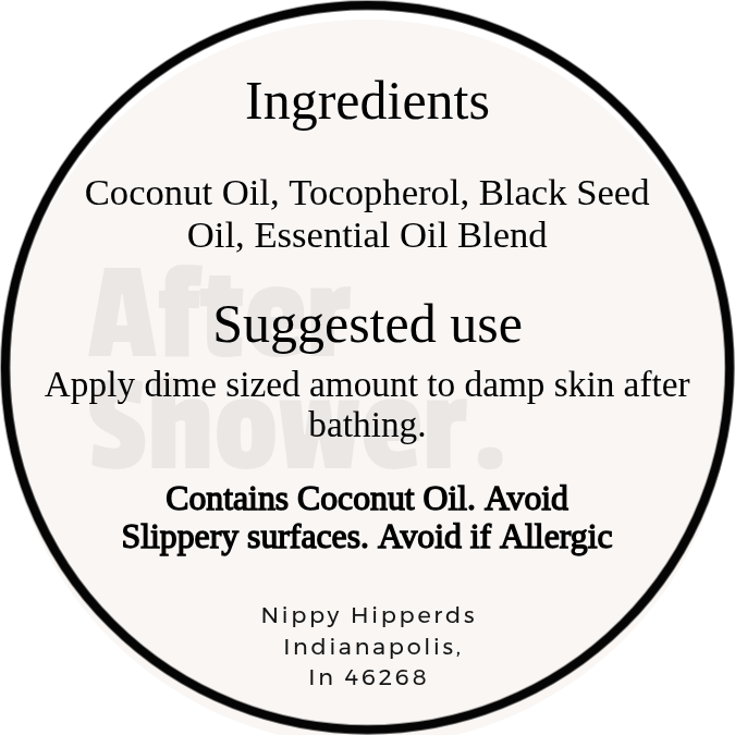 After Shower Oil